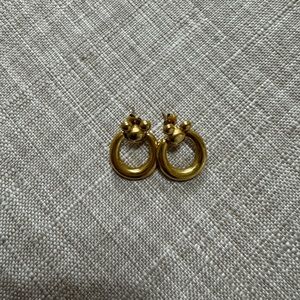 Vintage Style Mickey Mouse Hoop Earrings